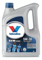 Aceite 5w30 Valvoline Full Sintetico Synpower Acea C2 4 Lt