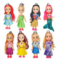 Boneca Infantil Princesas Dia Das Crianças Bonecas Presente