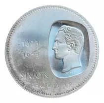 Moneda De Venezuela 10 Bolívares - Plata - Doblon