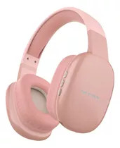 Auricular Inalámbrico Dual Bluetooth Aux Netmak Volt Rosa