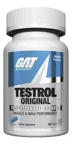 Suplemento En Comprimidos Gat Sport  Testrol Original Testosterona En Pote 60 Un