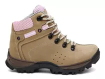 Bota Adventure Feminina Coturno Couro Legítimo Trilha Oferta