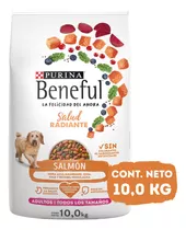 Alimento Seco Beneful Salud Radiante Adulto Sabor Salmón 10kg