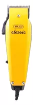 Maquina De Cortar Cabelo Barba Pelo Corporal Wahl Professional Classic  Amarelo 220v