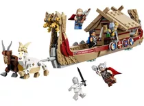 Lego Super Heroes Marvel O Barco Cabra Thor Amor E Trovão