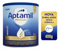 Aptamil Premium 1 Fórmula Infantil 400g 0 - 6 Meses Danone