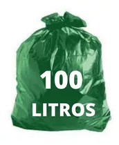 Sacos P/ Lixo Reciclável 100l Melhor Custo Beneficio 100un. Cor Verde