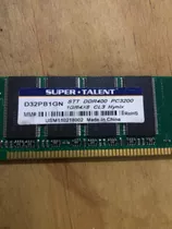 Super Talent Ddr400 Pc3200 1g/64x8 Cl3