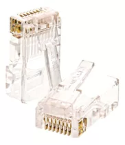 Conector Plug Rj45 Cat.5e Modular Bolsa X100u Aw102nxt02