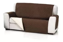 Funda Cobertor Cubre Sofa Protector Reversible 2 Cuerpos