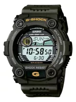 Reloj Hombre Casio G-7900-3dr G-shock Color De La Correa Negro Color Del Bisel Negro Color Del Fondo Negro