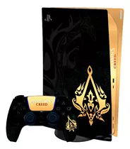 Ps5 Skin Fibra De Carbono - Protector - Decorativo