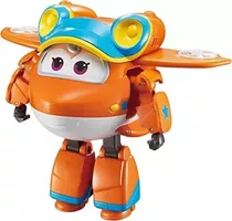 Super Wings Avión Transformers Juguete Acción Figura Sunny