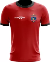 Polera Deportiva Colo Colo Campeón Roja Adulto/niño