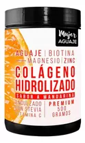 Colageno 500 Gramos Con Aguaje & Biotina(sabor Mandarina)