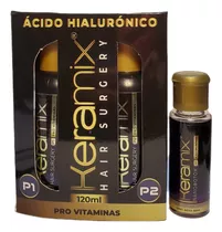 Cirugía Capilar Keramix Ácido Hialurónico 120ml + Ampolla