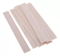 Varilla De Pasador De Artesanía De Madera 10 Piezas 150mm