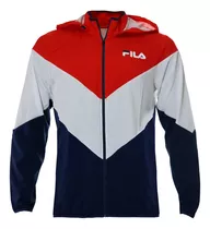 Jaqueta Fila Windbreak Performance Vermelha Branco Original