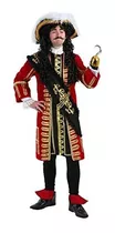 Disfraz Hombre - Disfraz De Capitán Garfio De Élite Disfraz 