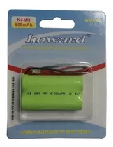 Bateria Para Telefono Inalambrico 2aa 2.4v 600 Mah - Ni-mh