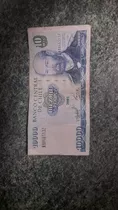 Billete De 10.000 Pesos Chileno 2005 Muy Buen Estado