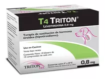 Levotiroxina T4 Perros 0,8 Mg / Caja 100 Comprimidos