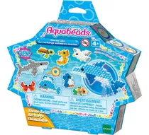 Aquabeads Ocean Life Refil Com 600 Beads Em 16 Cores