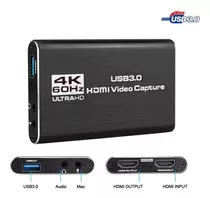 Capturadora De Audio & Video Usb 3.0 A Hdmi 4k