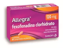 Allegra® 120 Mg X 30 Comprimidos Recubiertos