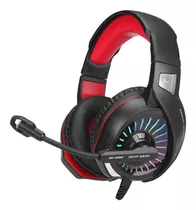 Auriculares Gamer Xtrike Me Gamer Gh-890 Gh-890 Negro Con Luz Led