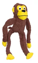 Brinquedo De Pelúcia Macaco Com Apitos Para Pet Savana Pet