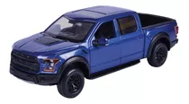 Auto Colección  Ford F-150 Raptor 2017 Azul 1:24 - Motor Max