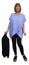 Camisa Blusa Mujer Lino Gisela + Colores