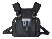 Chaleco Moto Chest Bag Porta Celular Para Grabar