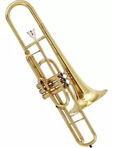 Trombone De Pisto Eagle Curto Em Do Tv603 Cor Dourado