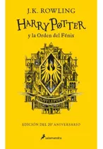 Harry Potter 5: La Órden Del Fénix - Tapa Dura - Hufflepuff