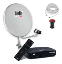 Kit Antena Parabólica Digital 60cm C/ Receptor Sat Hd Bs9900