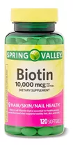 Biotina 10000 Mcg Americana 120 - Unidad a $717