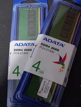 Memoria Ram Ddr4 8gb (4gb X 2) 2666mhz Adata Premier 