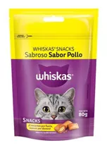 Whiskas Snacks Sabroso Sabor Pollo 80gr - Happy Tails 