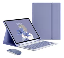 New Capa Tablet+teclado+mouse Para iPad 10.2'' 9ª 8ª 7ª