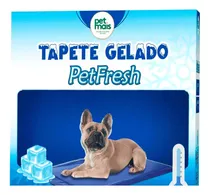 Tapete Gelado Refrescante P Cães E Gatos Tam G 90x45 Premium Cor Azul Desenho Liso
