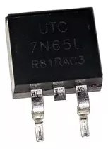 Transistor 7n65l Utc7n65l-to263-7n65 Novo E Original