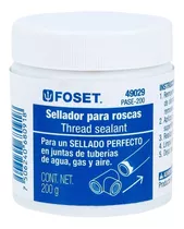 Pasta Sellador De Roscas 200 G Foset 49029 Color Cafe