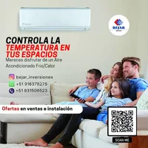 Técnico Instalación Y Ventas De Aire Acondicionado Garantía