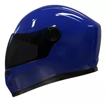 Casco Para Moto Integral Vertigo V32 Vanguard  Azul Brillo Brilloso Talle L 