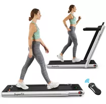 Cinta De Correr Plegable Superfit 2.25hp 2 En 1 Con