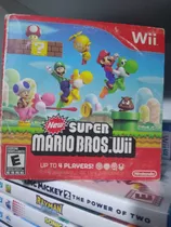 Juego Para Nintendo Wii Super Mario Bros Wii Wiiu Luigi Toad