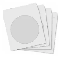 1.000 Envelopes Papel C/visor Transparente Cd/dvd