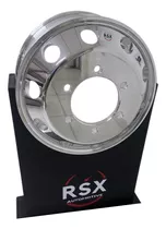 Roda Aluminio Caminhão 3/4 - 6,00 X 17.5 Sae Auto Brilho